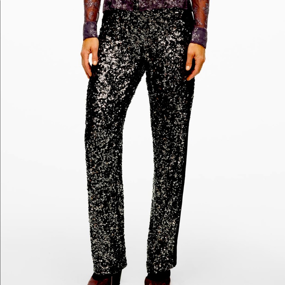 NWT - Zara Limited Edition Sequin Pants